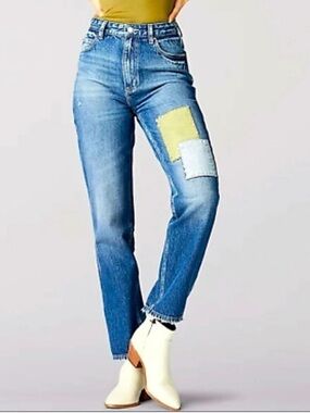 Lee Vintage Modern Women's High-Rise Straight Leg Ankle Jeans | Size 25